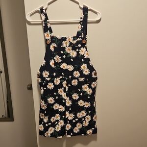 SHEIN Floral Navy Dress